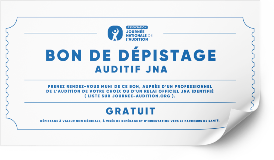 JNA dans notre centre Audition Valence du 11 au 15 mars 2025